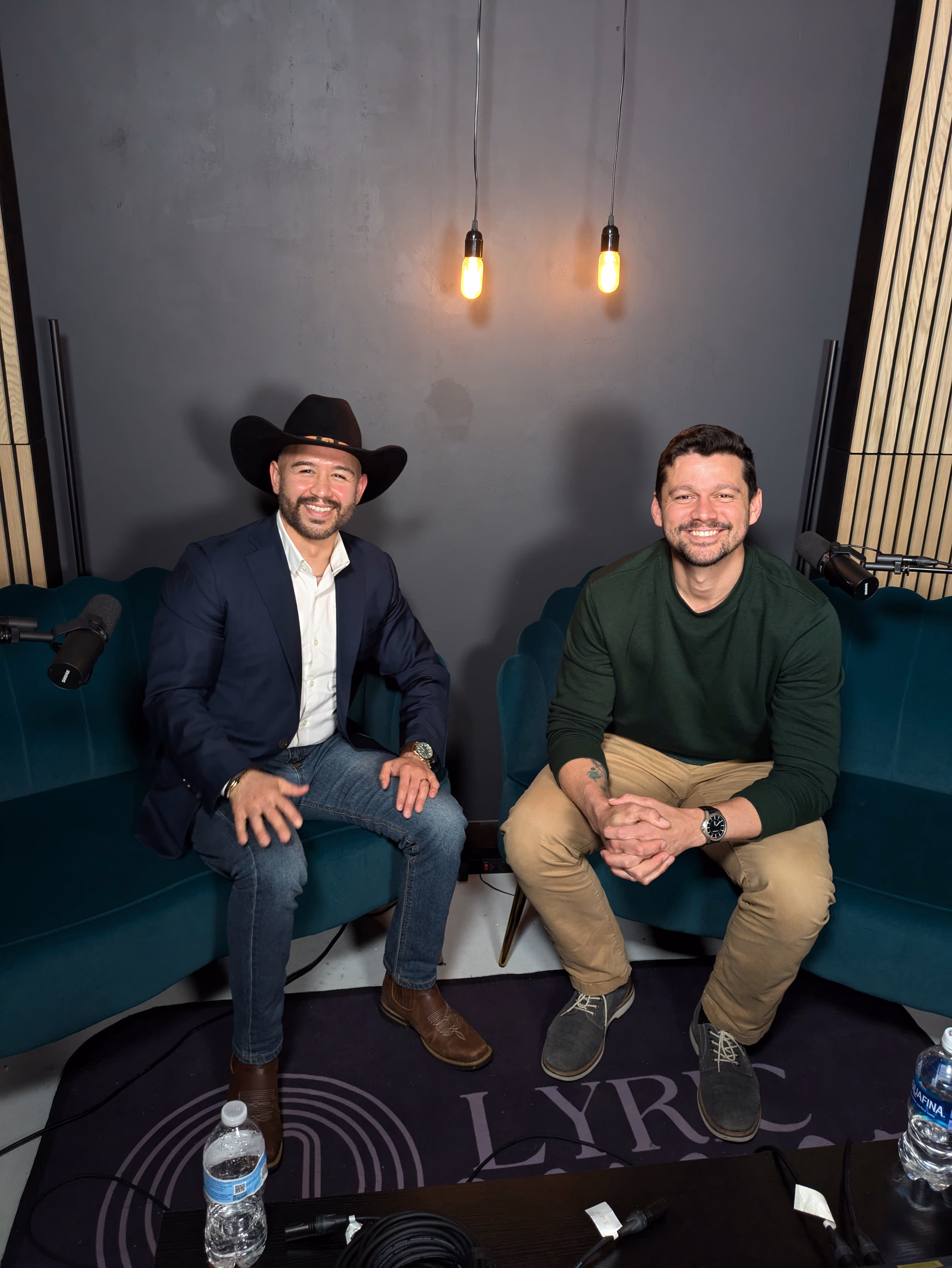 Cezer and Fidel at NEIU.